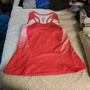 FILA Women's Coral Ombre Racerback Tank